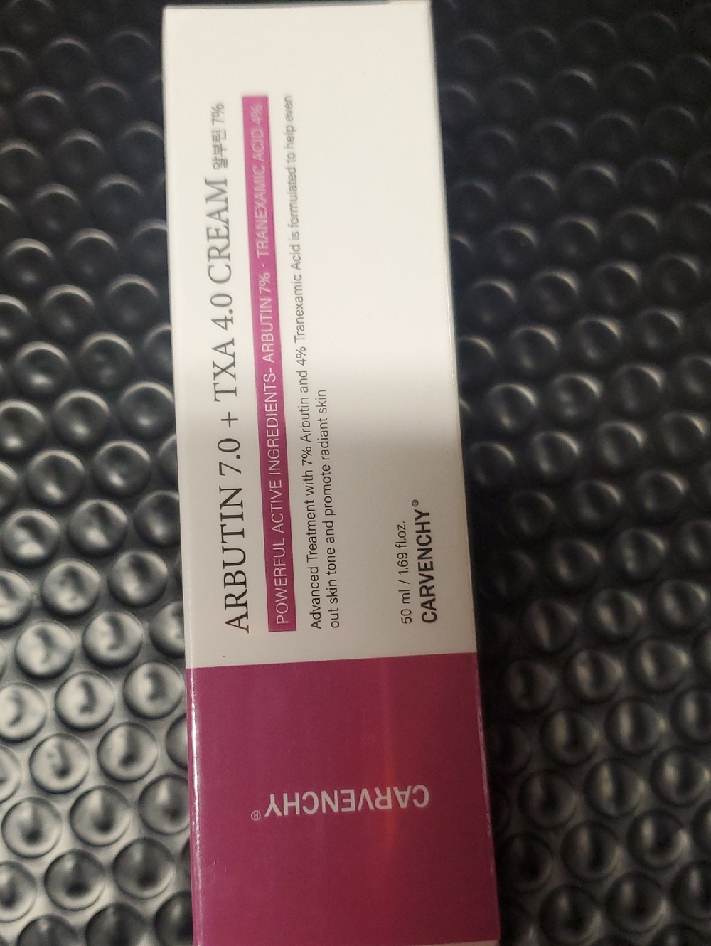 Carvenchy Arbutin Brightening Cream - Pink & White